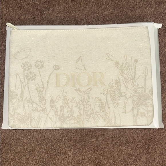 Dior Floral Make Up Bag/Clutch - Picture 1 of 2